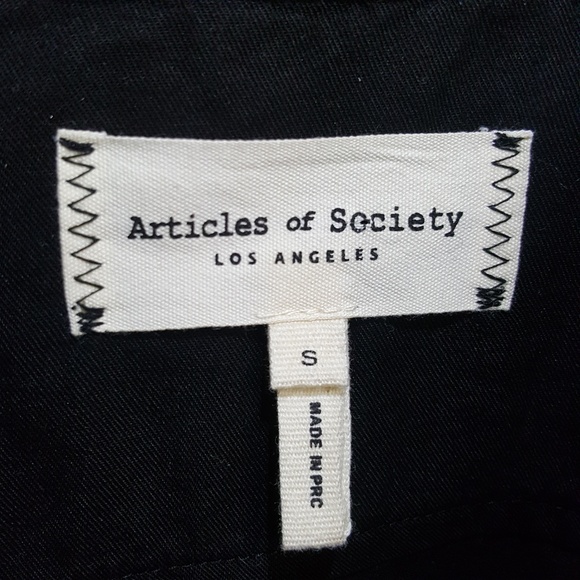 Articles Of Society LA 100%Tencel collared Shirt S - Picture 4 of 8